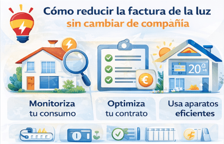 Cómo reducir la factura de la luz sin cambiar de compañía