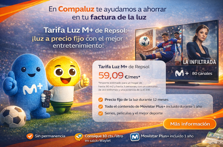 tarifa repsol con movistar  plus