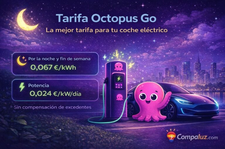 Tarifa Octopus Go: pensada para la carga del coche eléctrico tarifa octopus go